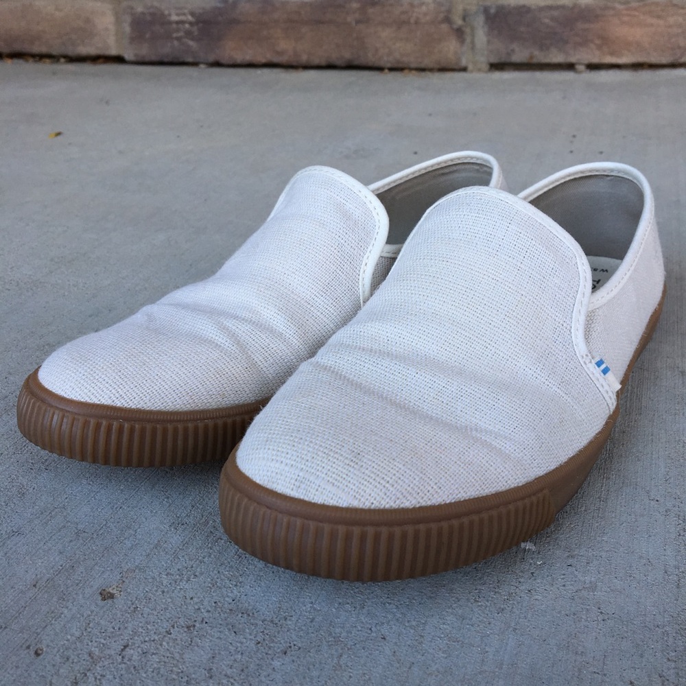Tom’s Birch Women's Clemente Slip-Ons 8.5